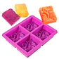 Molde Silicona Jabón Ondas Continuas 4 Ranuras 17.1 X 14.5CM - Miniatura 6
