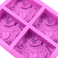 Molde Silicona Jabón Ondas Continuas 4 Ranuras 17.1 X 14.5CM - Miniatura 8