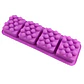 Molde Silicona Jabón Cuadrado Masajes 4 Ranuras 27.5 X 9CM - Miniatura 3