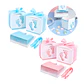 Cajas De Papel Para Regalo Y Decoración Baby Showers Niño Niña - Miniatura 1