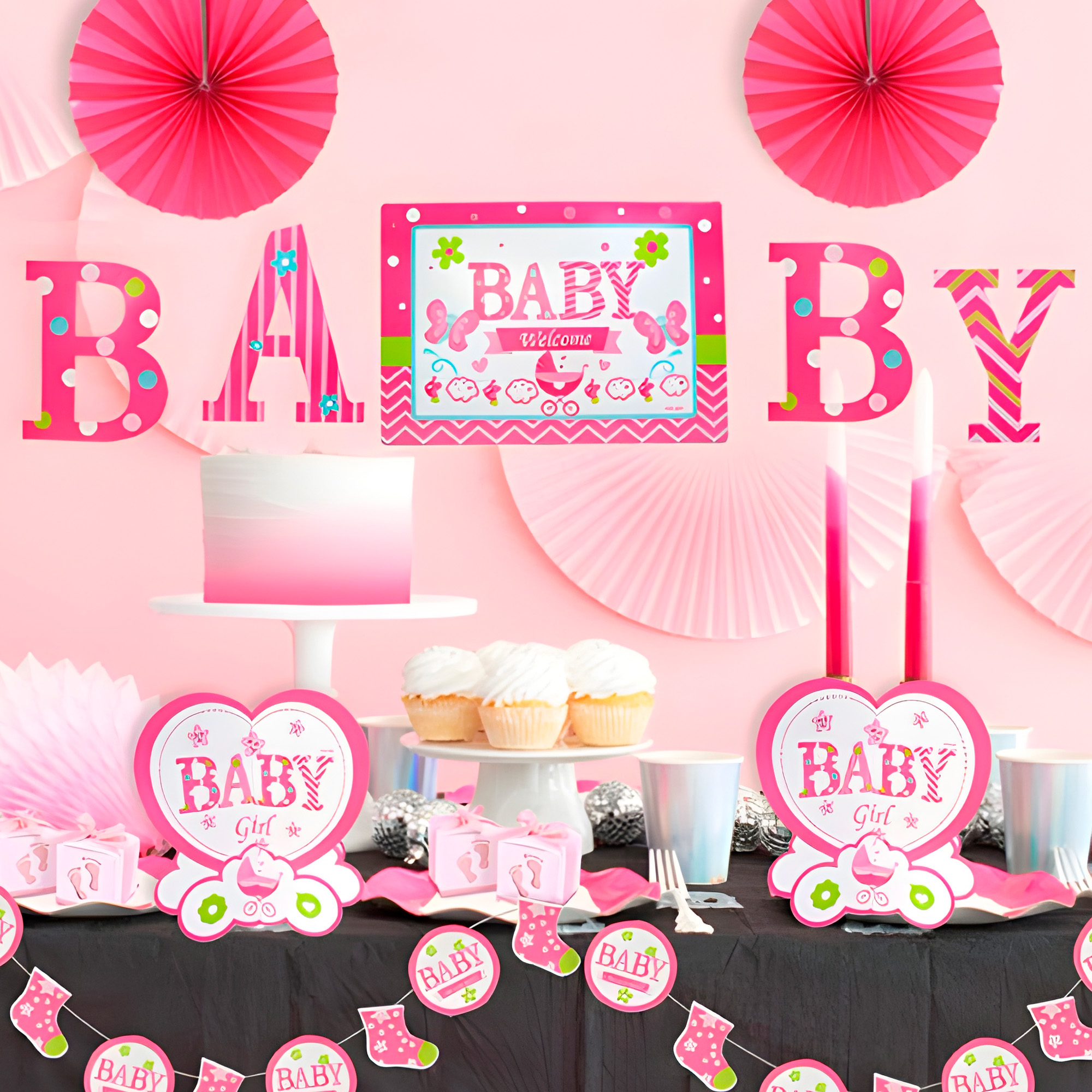 Cajas De Papel Para Regalo Y Decoración Baby Showers Niño Niña 6