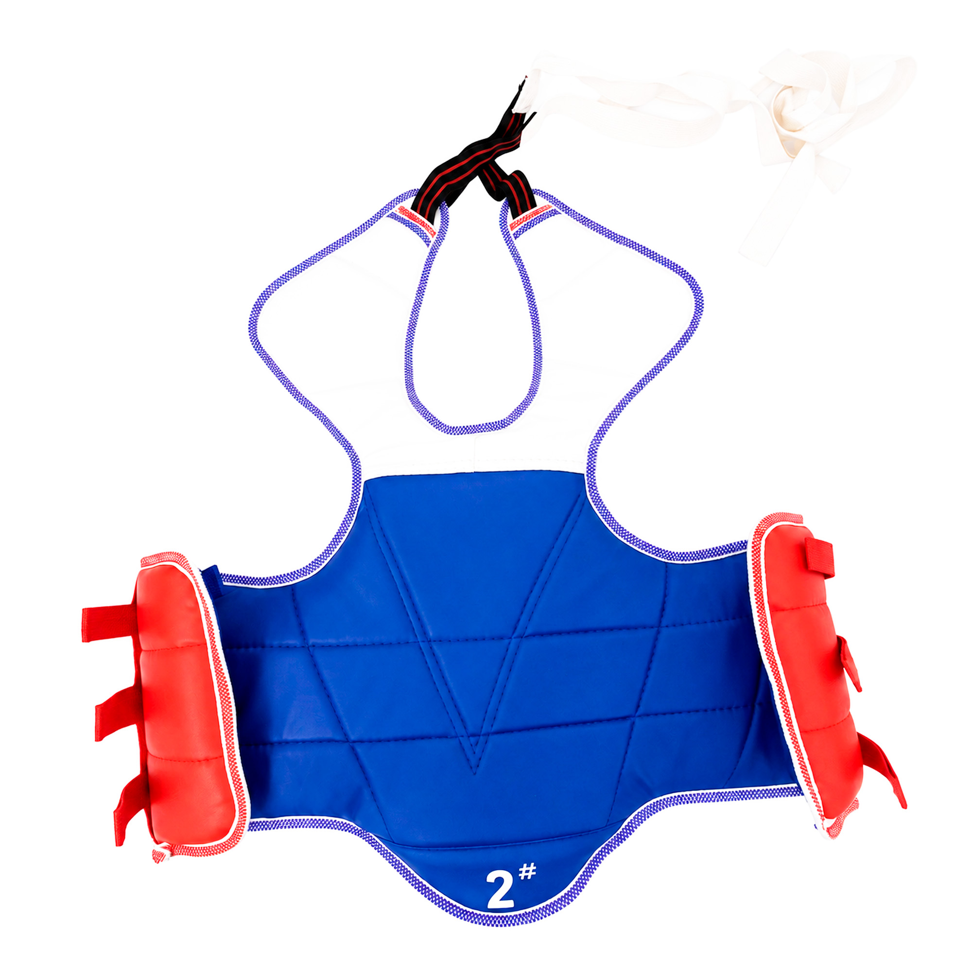 Pechera Protector Corporal Reversible Taekwondo Boxeo Karate 23