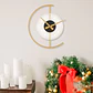 Lámpara Pared Reloj Dorado Dormitorio Sala de Estar 3 Colores 35 X 4 X 40 CM - Miniatura 3