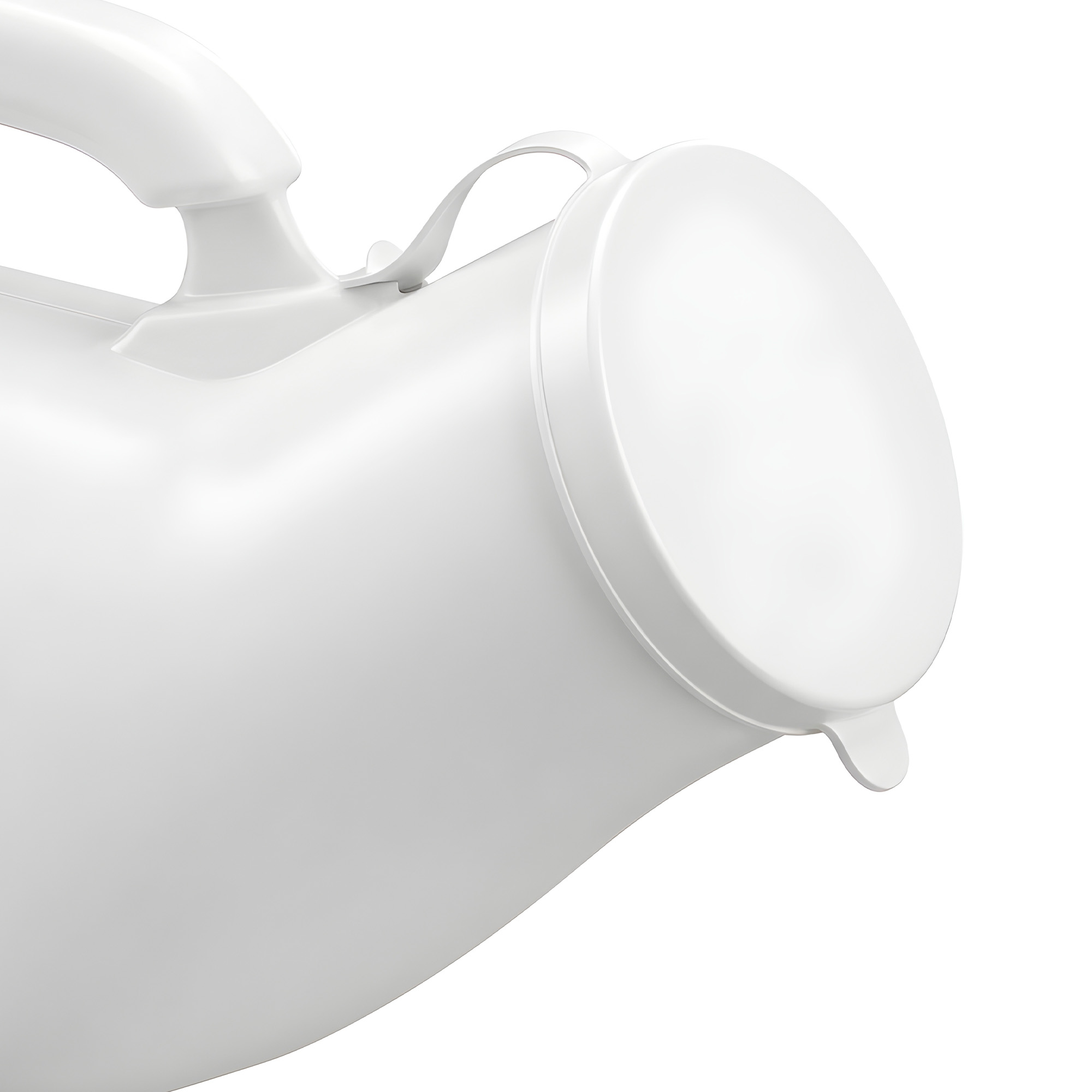 Pelela Pato Urinario Masculino Portátil Con Tapa 1200 Ml 4