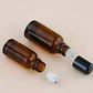 Roll On Frasco de Vidrio Contenedor Líquido Aceite Esencial Serum Tapa Negra 15 ML - Miniatura 4