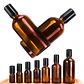 Roll On Frasco de Vidrio Contenedor Líquido Aceite Esencial Serum Tapa Negra 15 ML - Miniatura 6
