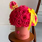 Set 2 Cajas Redondas Flores Regalo Arreglos Cartón Colores - Miniatura 12