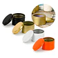 Latas Tambor Curvo Hierro para Velas 120 ml Colores 4,5 x 6,5 cm 4oz - Miniatura 1