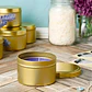 Latas Tambor Curvo Hierro para Velas 120 ml Colores 4,5 x 6,5 cm 4oz - Miniatura 12