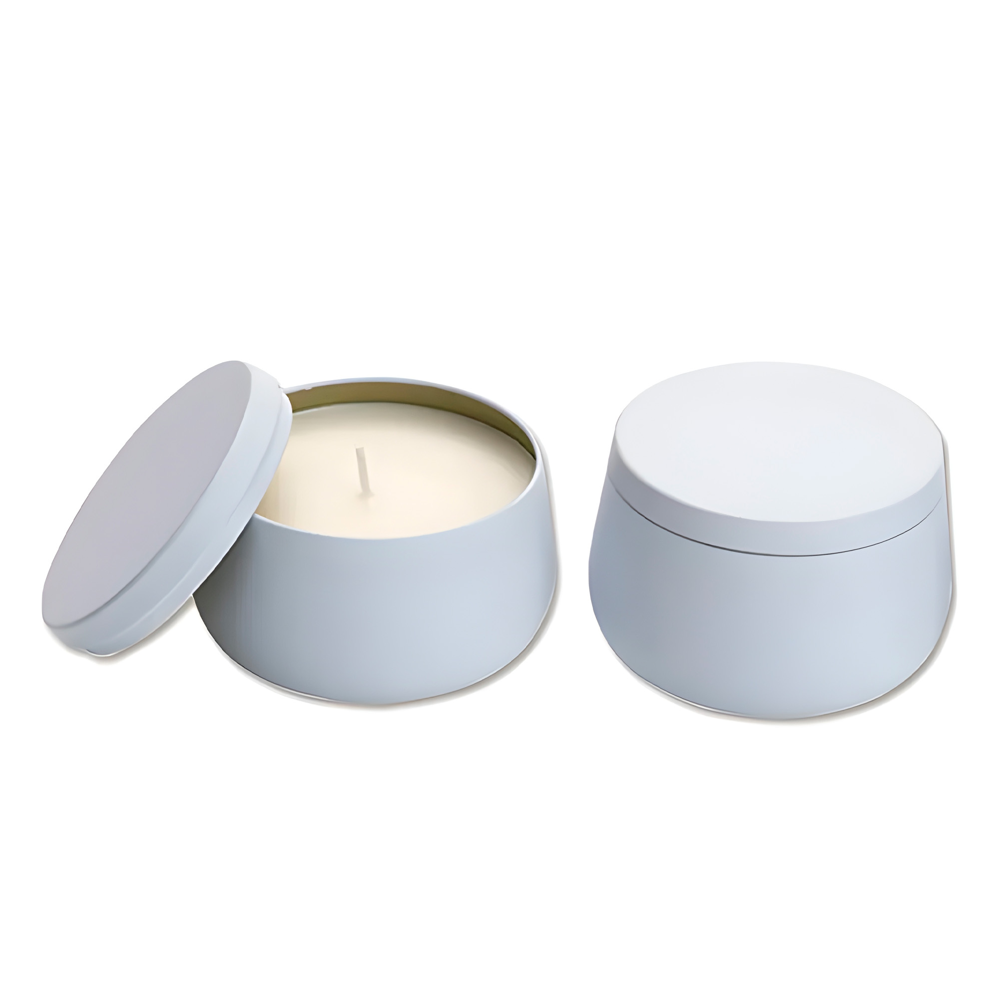 Latas Velas Aromaterapia 120 ml Colores 4,5 x 6,5 cm 4oz 2