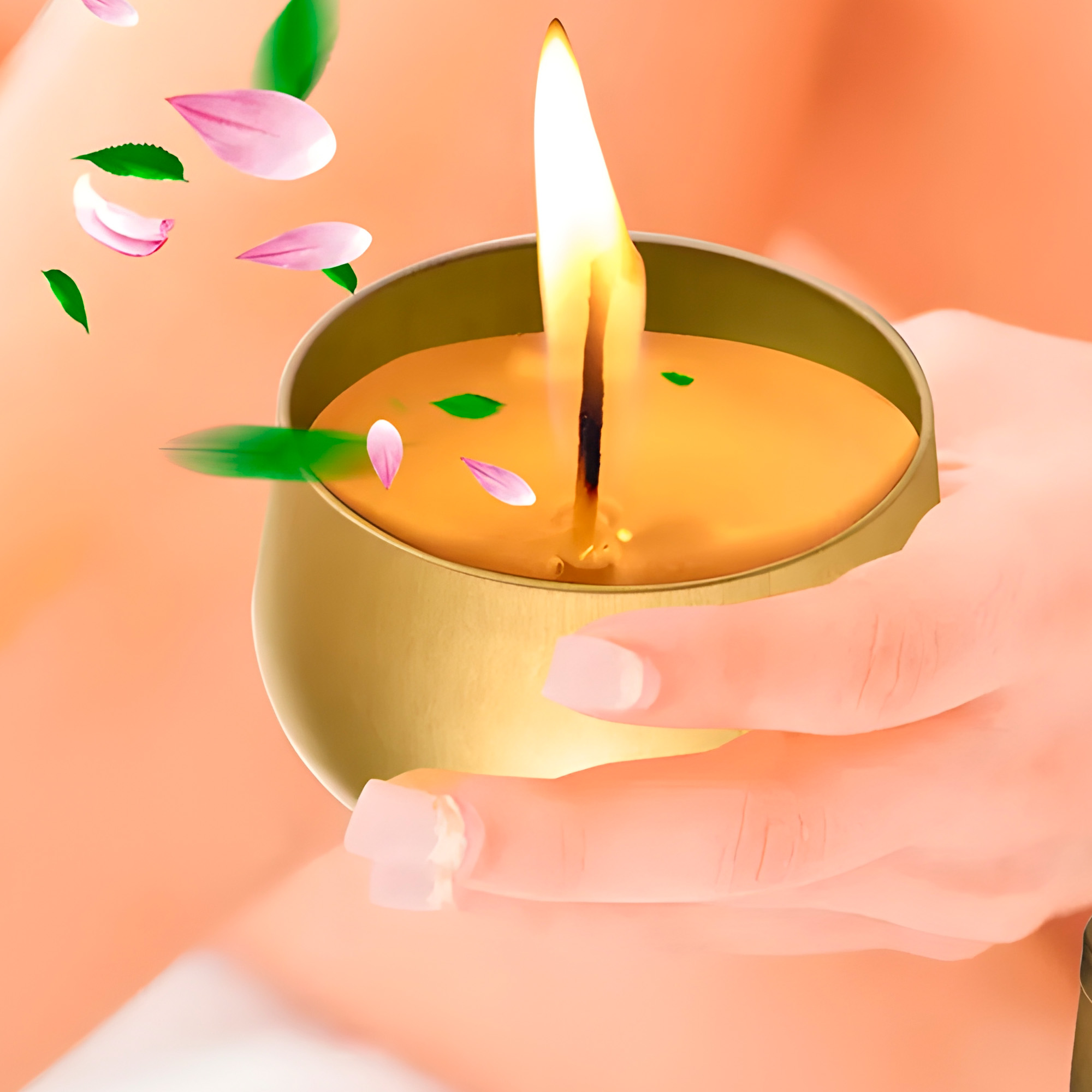 Latas Velas Aromaterapia 120 ml Colores 4,5 x 6,5 cm 4oz 9