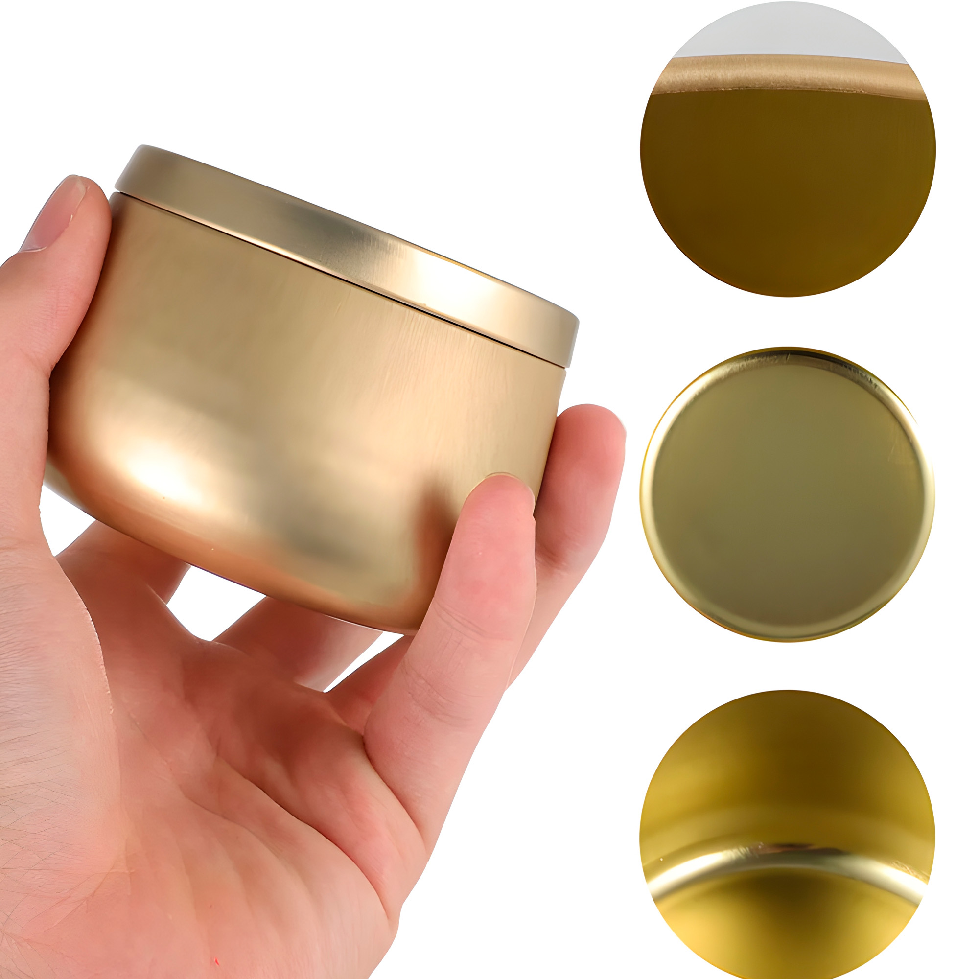 Latas Velas Aromaterapia Curvo Difusor 240 ml Colores 8oz 18