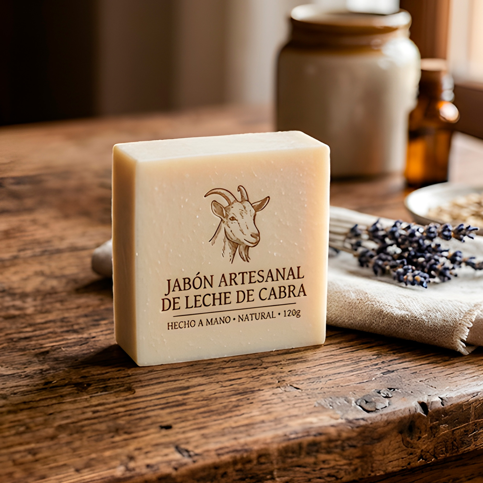 Base para Jabón Glicerina Leche de Cabra Natural 907g Limpieza 2