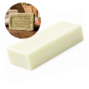 Base Jabón Glicerina Oliva Natural Hidratación Profunda 907g