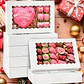 Caja Panaderia Regalo Adornos Ventana Transparente Colores 17.7 X 11 X 3.8CM - Miniatura 4