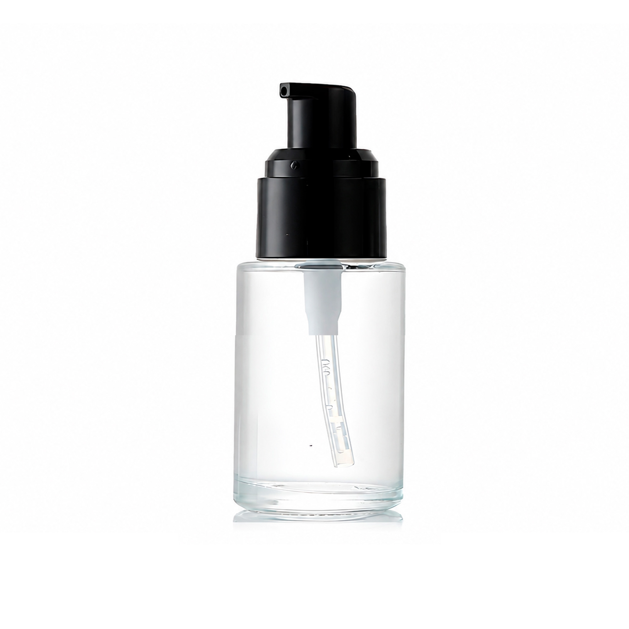 Frasco Transparente Bomba Loción Esencial Transparente 30 ML 1
