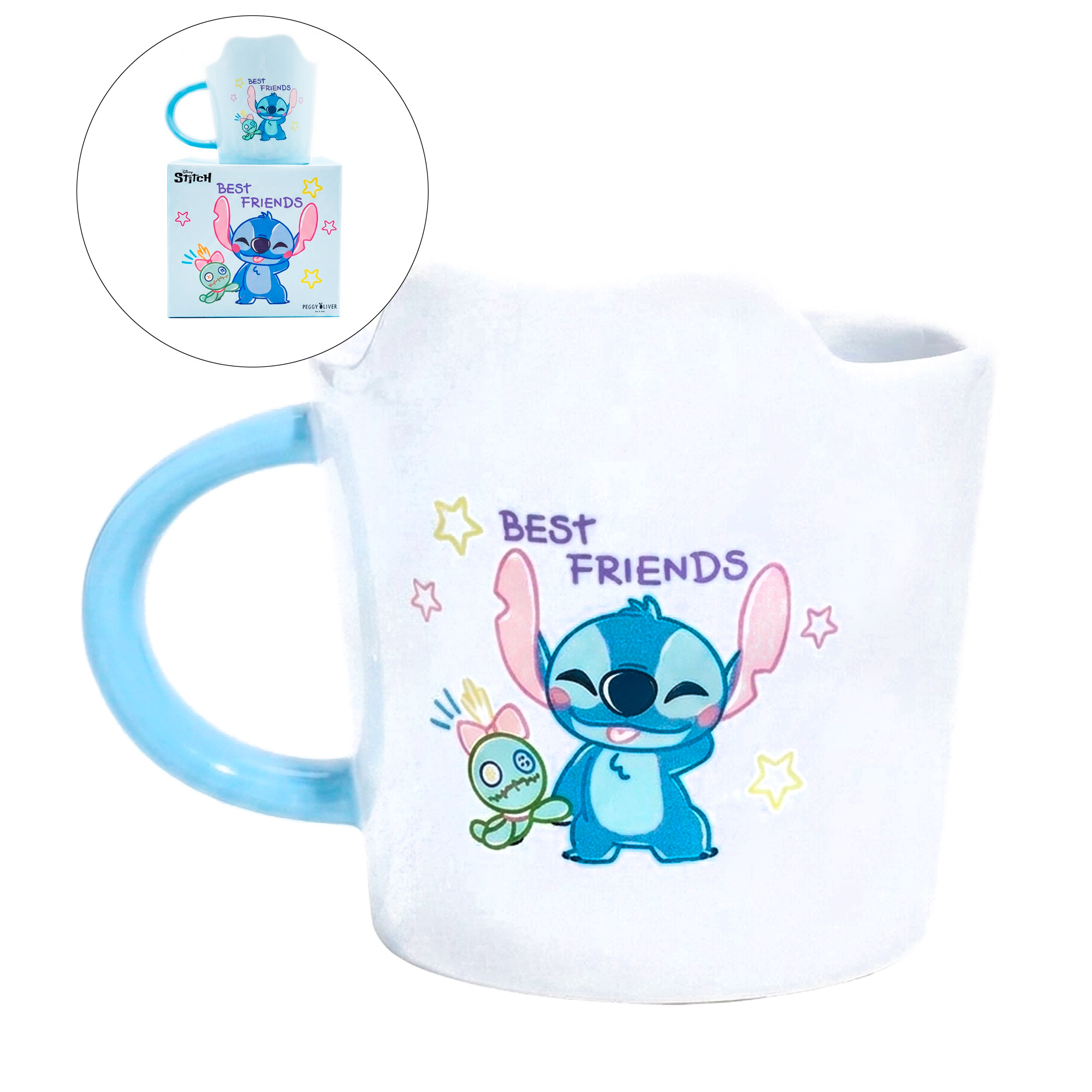 Taza Mug Ceramica Stitch Ohana 1