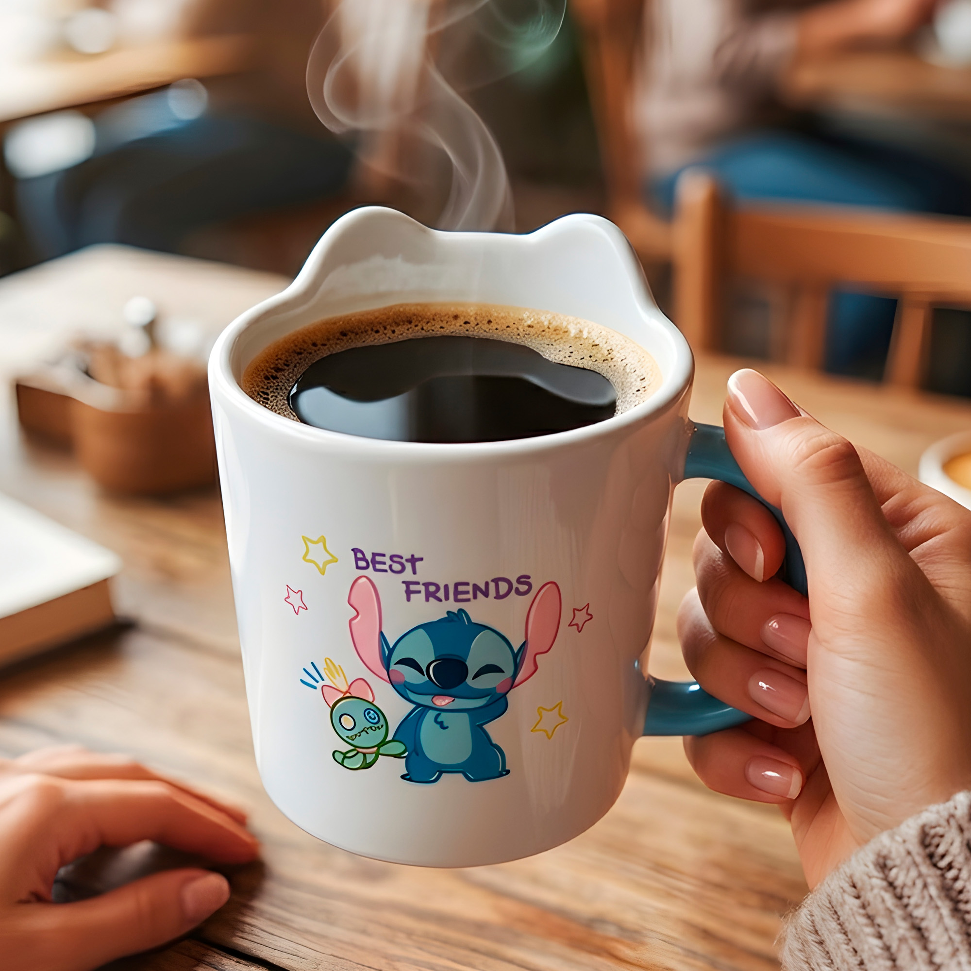 Taza Mug Ceramica Stitch Ohana 8
