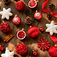 Juego Chiches Bolas Esferas Adornos Colgantes Árbol Navidad Diseños Variados - Miniatura 28