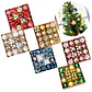 Juego Chiches Bolas Esferas Adornos Colgantes Árbol Navidad Diseños Variados - Miniatura 1