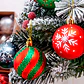 Juego Bolas Esferas Adornos Colgantes Árbol Navidad Diseños Colores - Miniatura 24