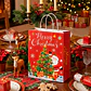 Bolsas De Regalo Navidad Viejito Pascuero 14.5 X 13 X 7cm - Miniatura 3