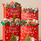 Bolsas De Regalo Navidad Viejito Pascuero 27 X 21 X 11cm - Miniatura 9
