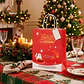 Bolsas De Regalo Navidad Reno Viejito Pascuero 27 X 21 X 11cm - Miniatura 5