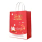 Bolsas De Regalo Navidad Reno Viejito Pascuero 21 X 15 X 8cm - Miniatura 9