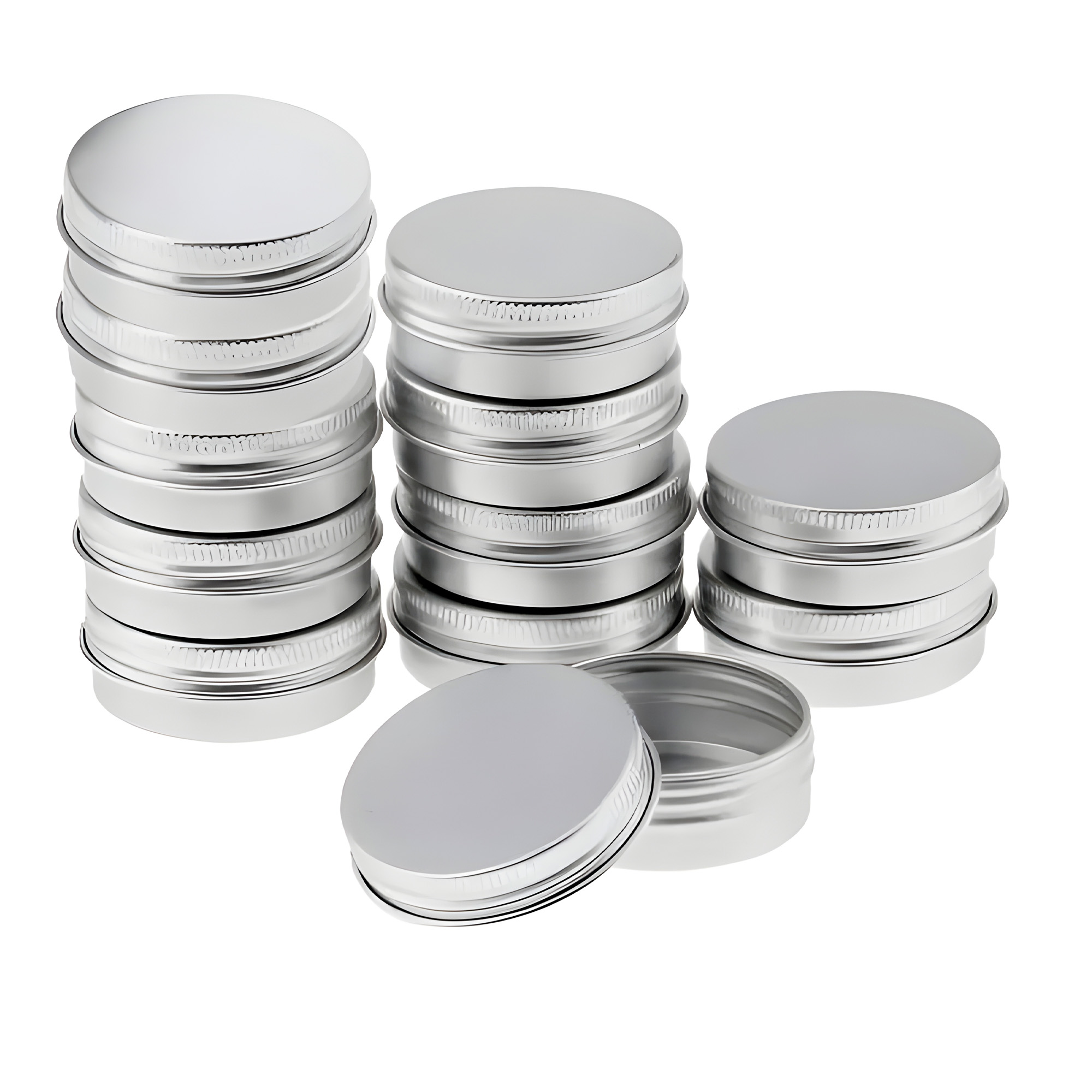 Portavelas Latas Fabricación 120 ml Gris Portavela 8,3 X 3 CM 5