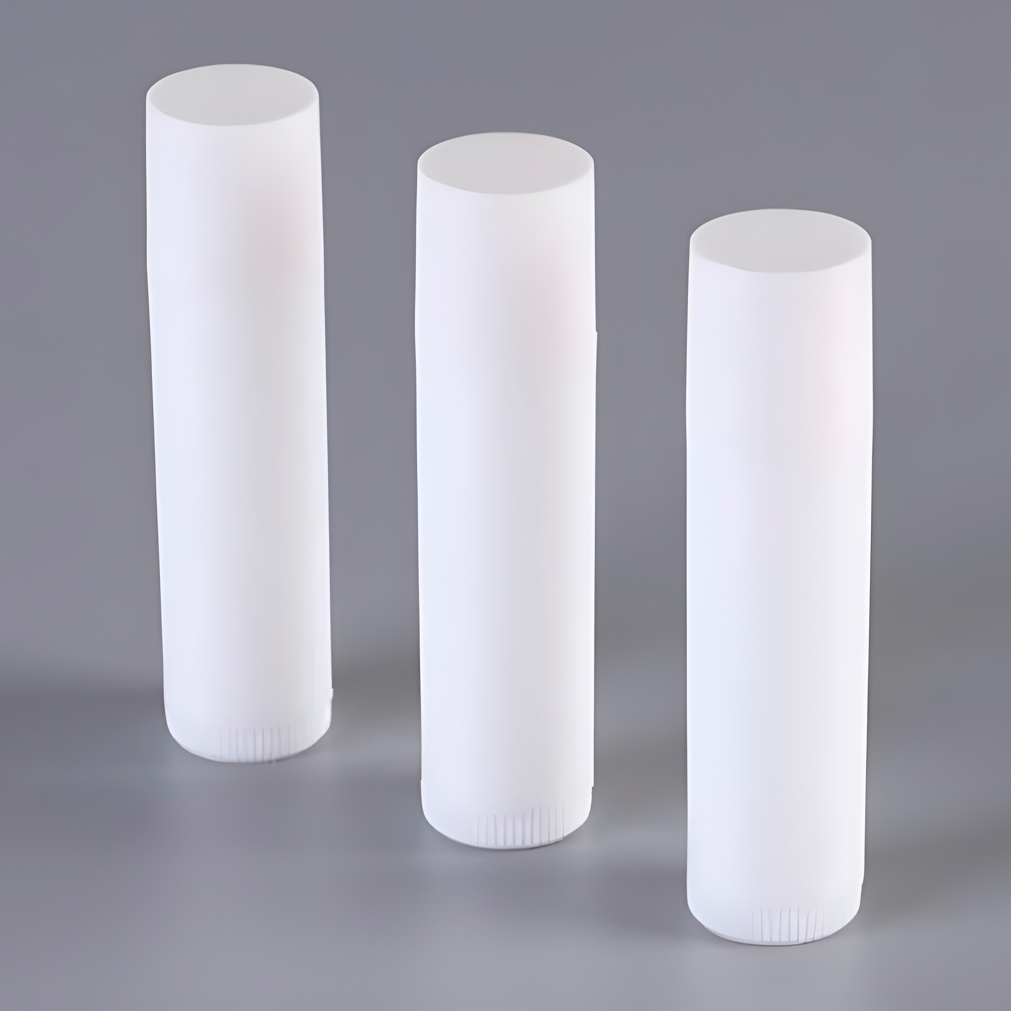 Set 10 Envases Blancos Labial Balsamo Lipstick 5g Tornillo 11