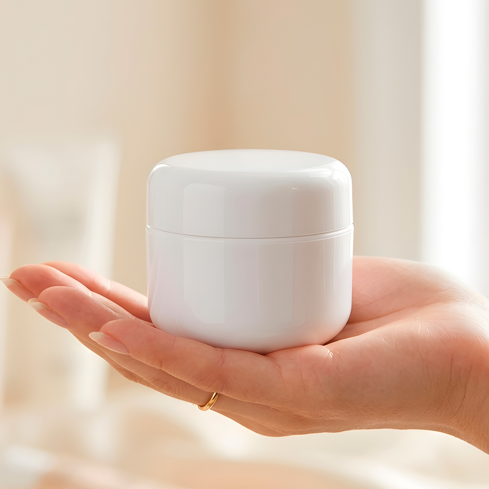 Set 10 Frascos Cremas 50g Acrilico Facial Manos Corporal 4