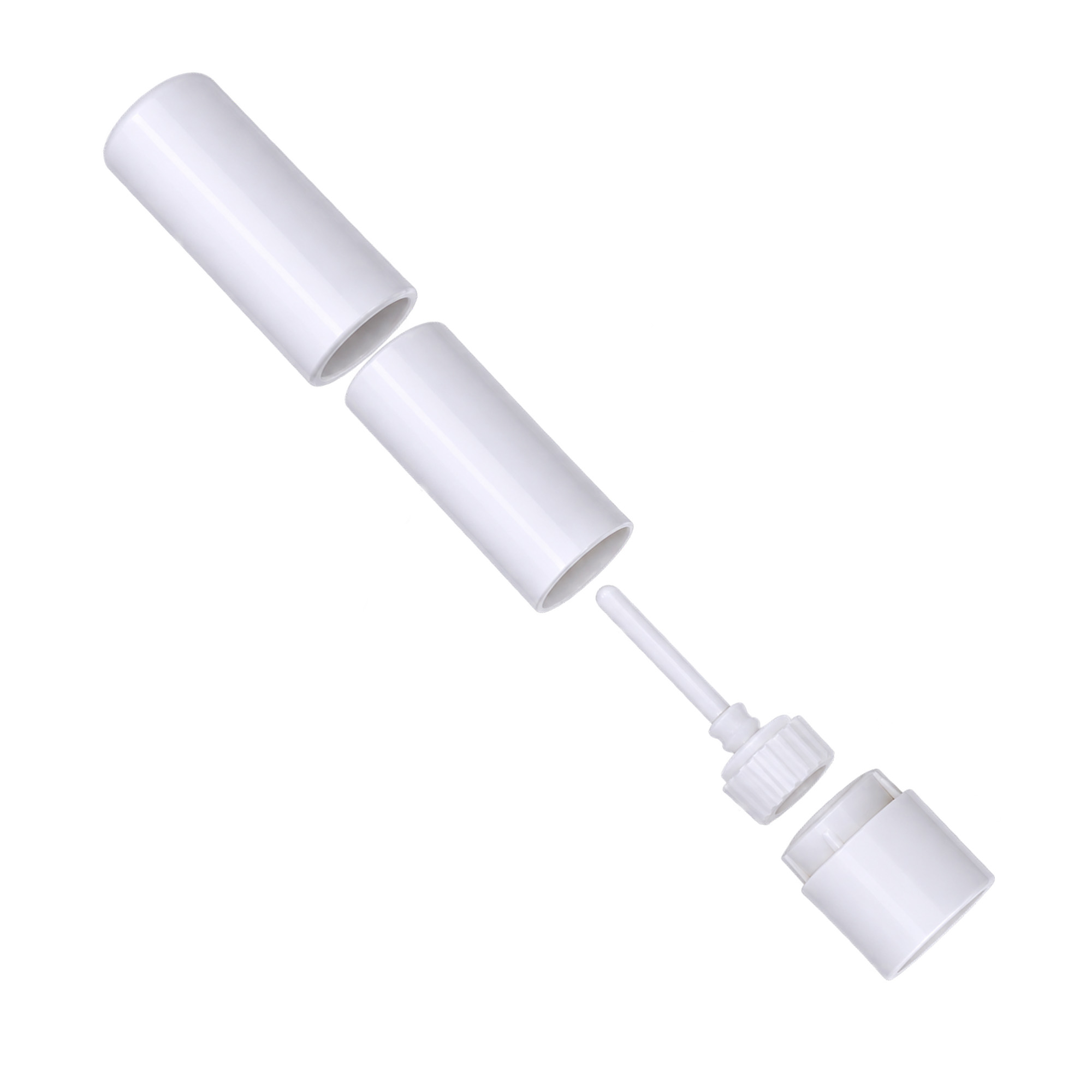 Set 10 Tubos Envases Blancos Labial Balsamo Lipstick 4g 5