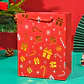 Bolsa De Regalo Navidad 23x18x10cm Diseño Regalos - Miniatura 6