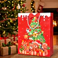 Bolsa De Regalo Navidad 32x26x10cm Diseño Regalos - Miniatura 4