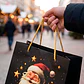 Bolsa De Regalo Navidad 32x26x10cm Diseño Regalos - Miniatura 9