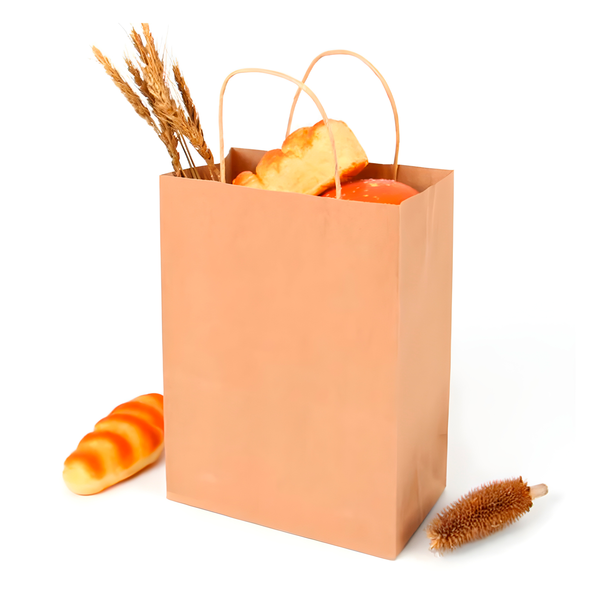 Bolsa Papel Kraft Ecológica Degradable 13X7X14.5 CM 5