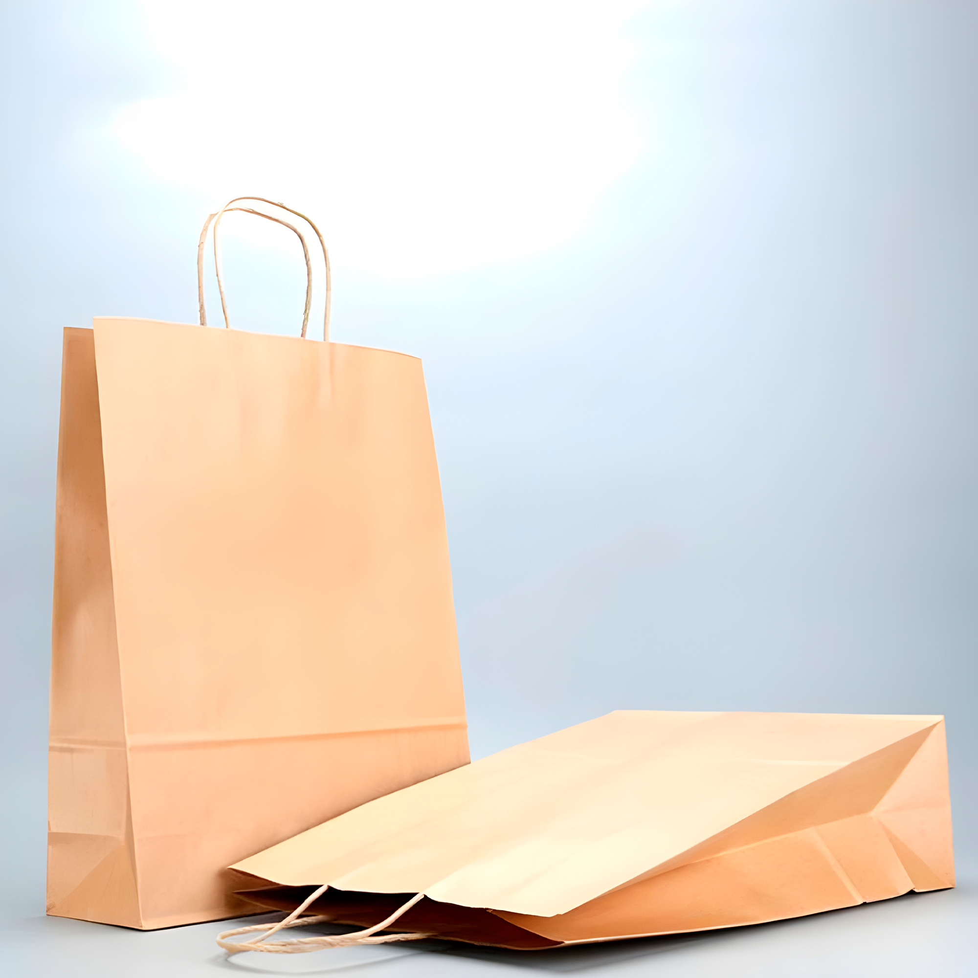 Bolsa Papel Kraft Ecológica Degradable 13X7X14.5 CM 11