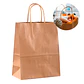 Bolsa Papel Kraft Ecológica Degradable 13X7X14.5 CM - Miniatura 9