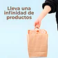 Bolsa Papel Kraft Ecológica Degradable 13X7X14.5 CM - Miniatura 7