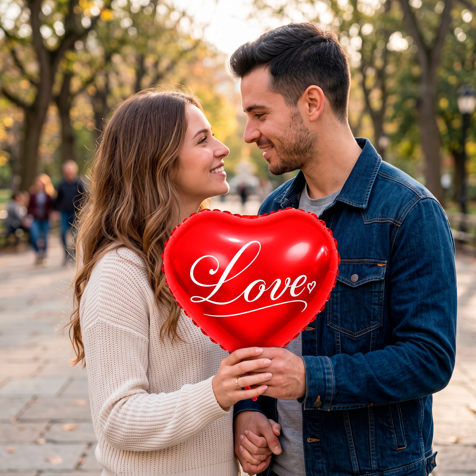 Set 20 Globos Metálicos Corazón Colores Fiestas Adornos Celebraciones 5