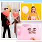 100 Soporte De Globos Varillas Blancas 40 CM Arreglos Fechas Especiales - Miniatura 9