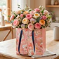 Bolsa de Papel Texturizada para Flores 27.5 X 27.5CM - Miniatura 12