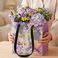 Bolsa de Papel Texturizada para Flores 27.5 X 27.5CM - Miniatura 16