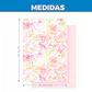 10 Hojas Papel Kraft Envoltorio Floral Diseño Óleo Arte 35x50 Cm - Miniatura 2