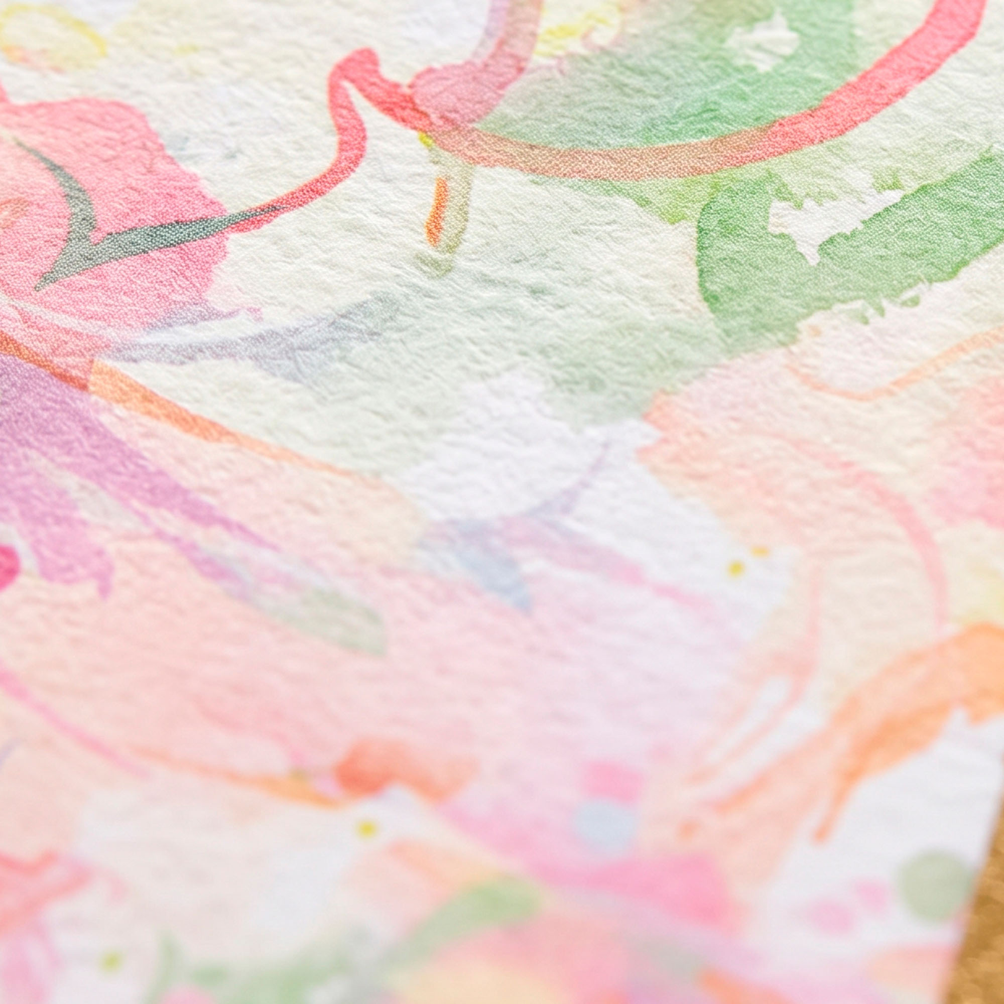10 Hojas Papel Kraft Envoltorio Floral Diseño Óleo Arte 35x50 Cm 13