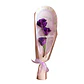 10 Papeles Coreano Purpura Celofán Manga Bolsa Para Flores 45 X 15 CM - Miniatura 10