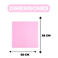 Set de 20 Pliegos de Papel Celofán Para Ramos Flores 58 x 58 cm - Miniatura 2
