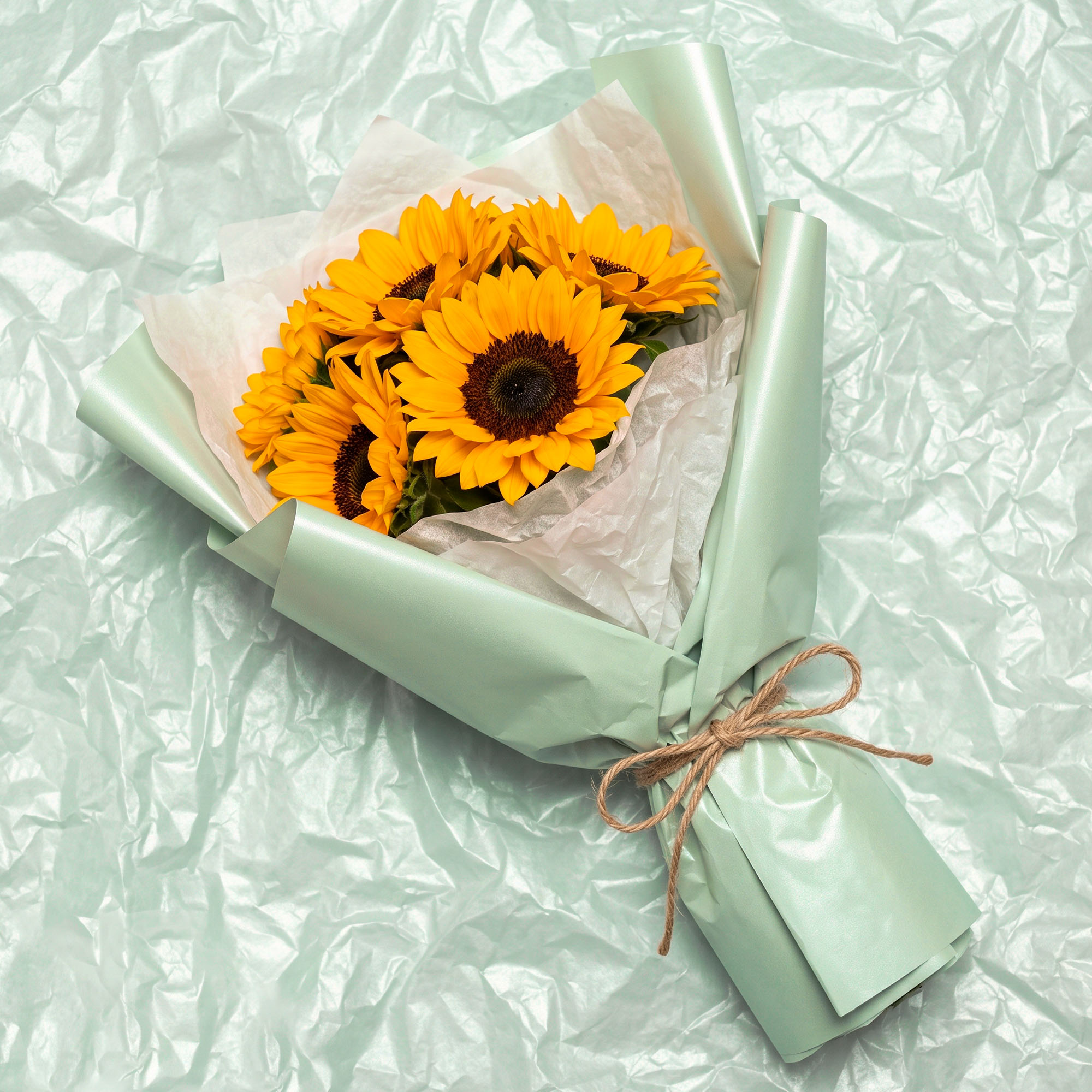 20 Pliegos Papel Perlado Para Envolver Flores Ramos Floristería Colores 50X70 CM  3
