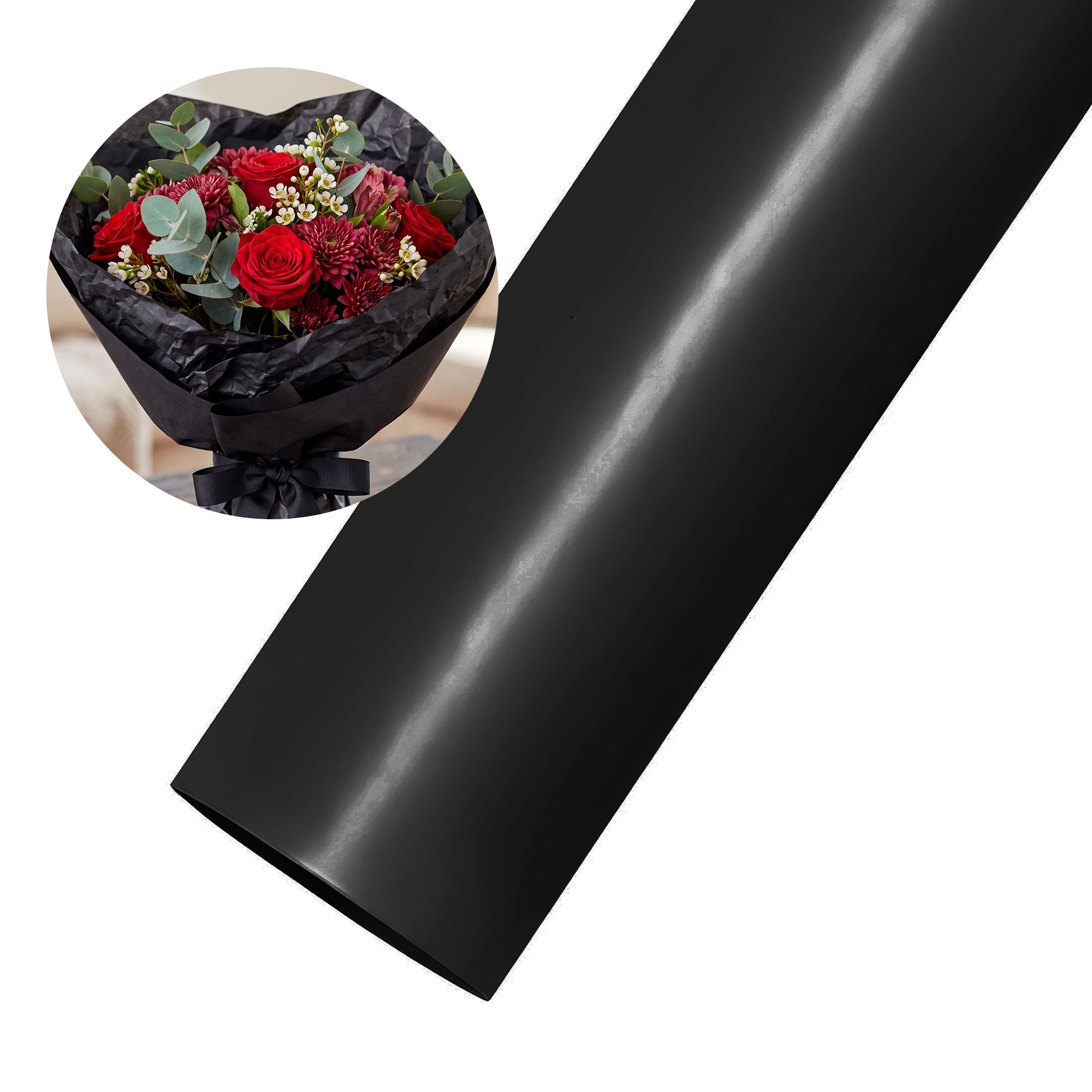 20 Pliegos Papel Perlado Para Envolver Flores Ramos Floristería Colores 50X70 CM  28